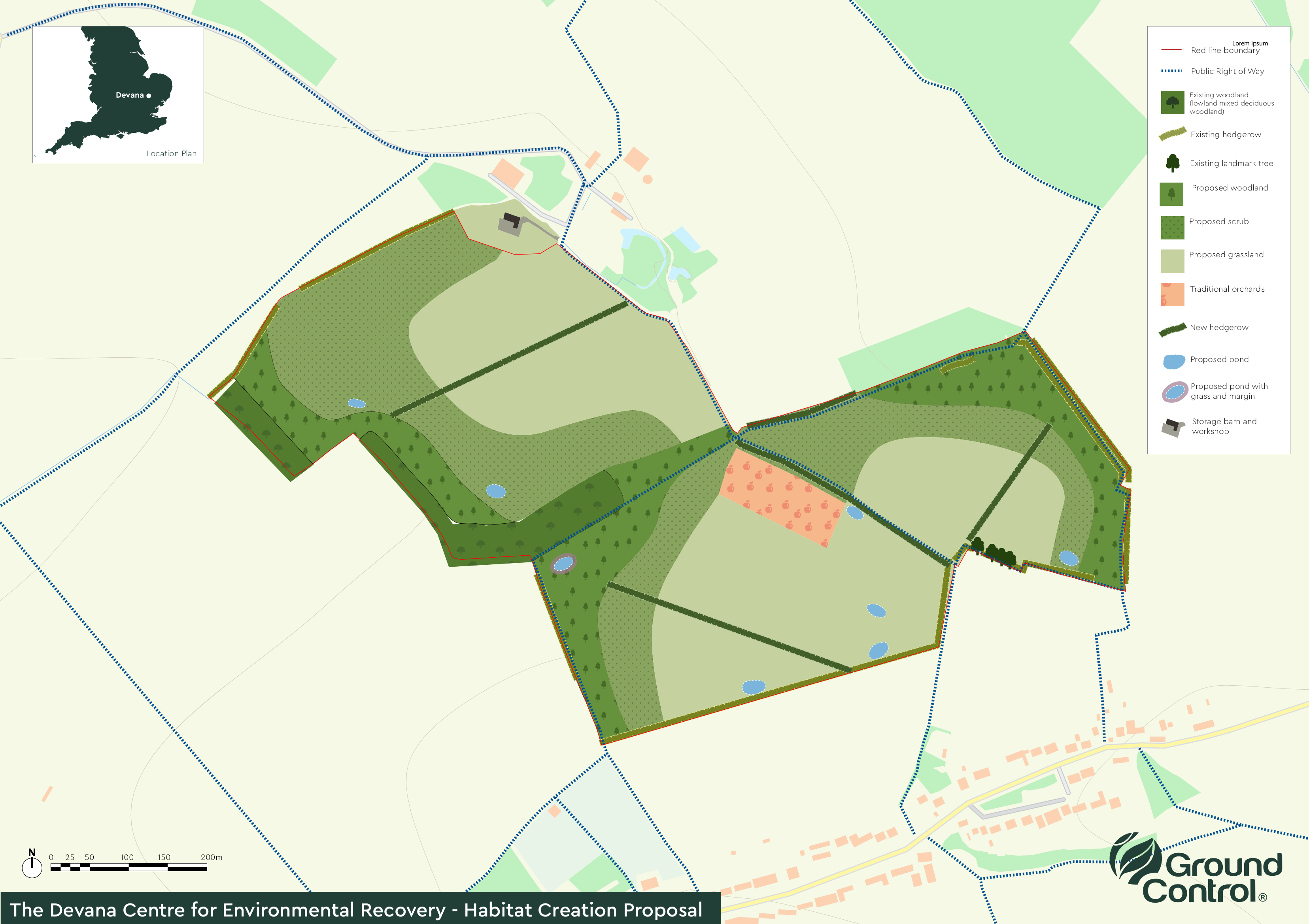 Devana Rewilding project in West Wickham