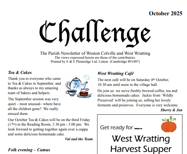 October 2025 eChallenge