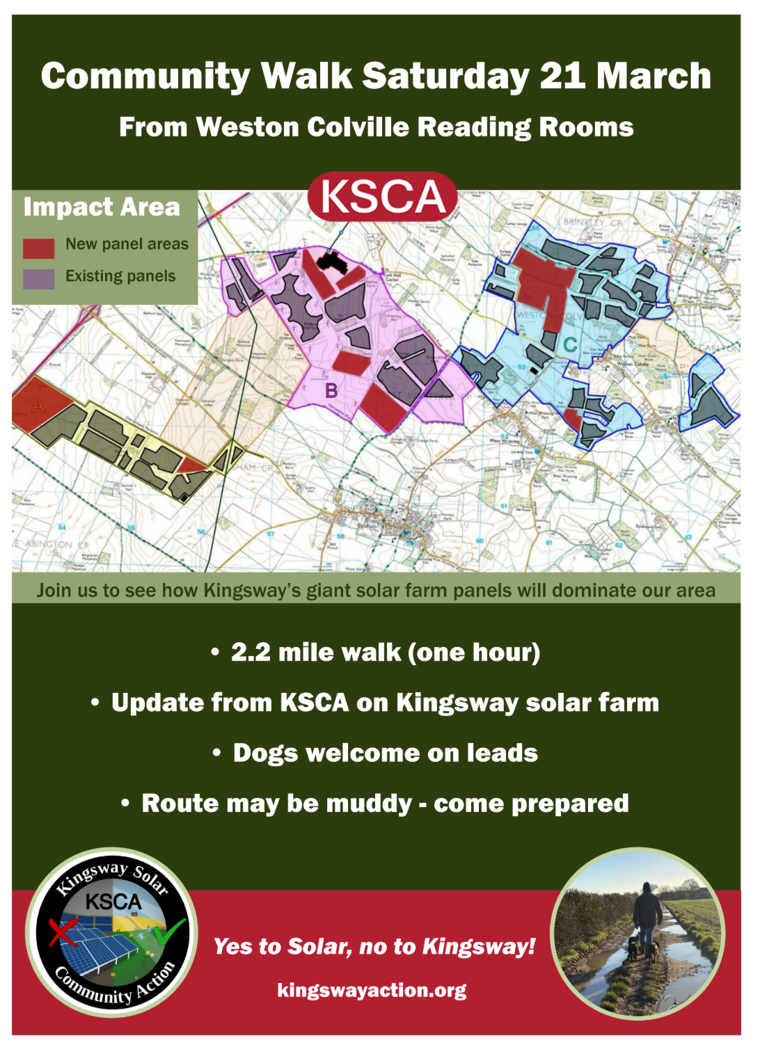 Community Walk, Weston Colville
